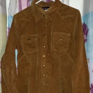 Cute corduroy midi dress